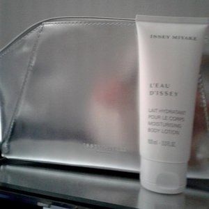 Issey Miyake - L'Eau D'Issey Moisturising Body Lotion and Make Up Bag